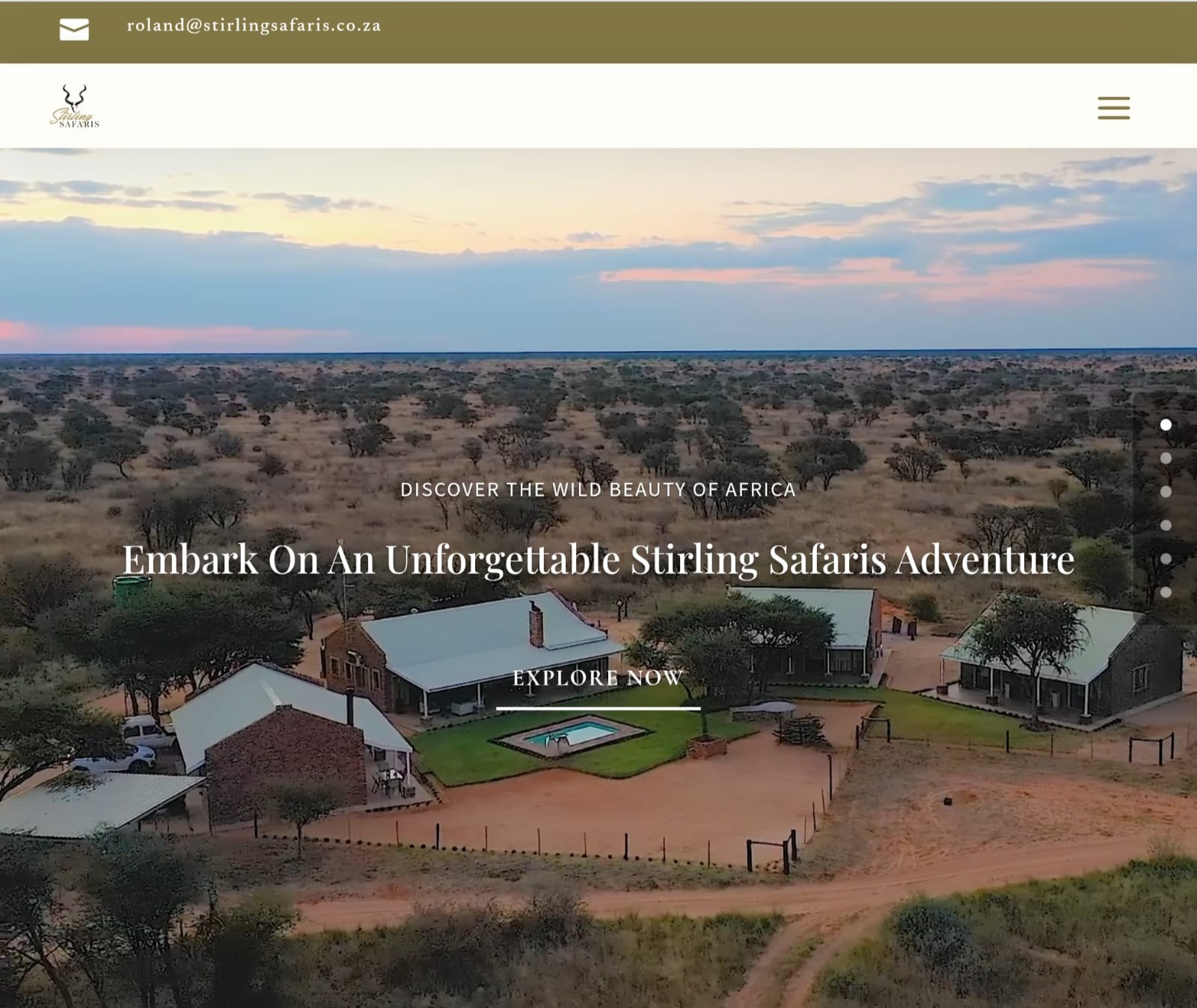 Stirling Safaris mobile home