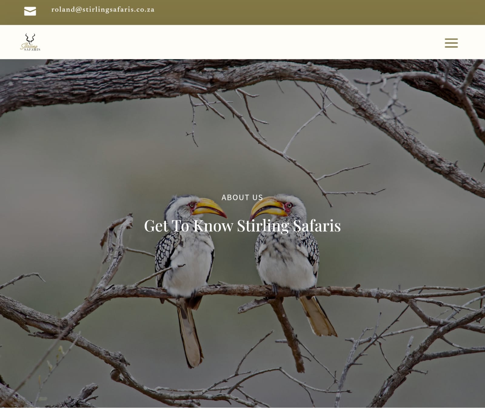 Stirling Safaris mobile gallery